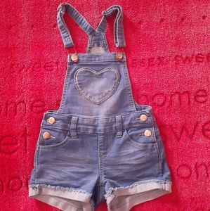 10/$40 Cutie Patootie Denim Jean Overalls